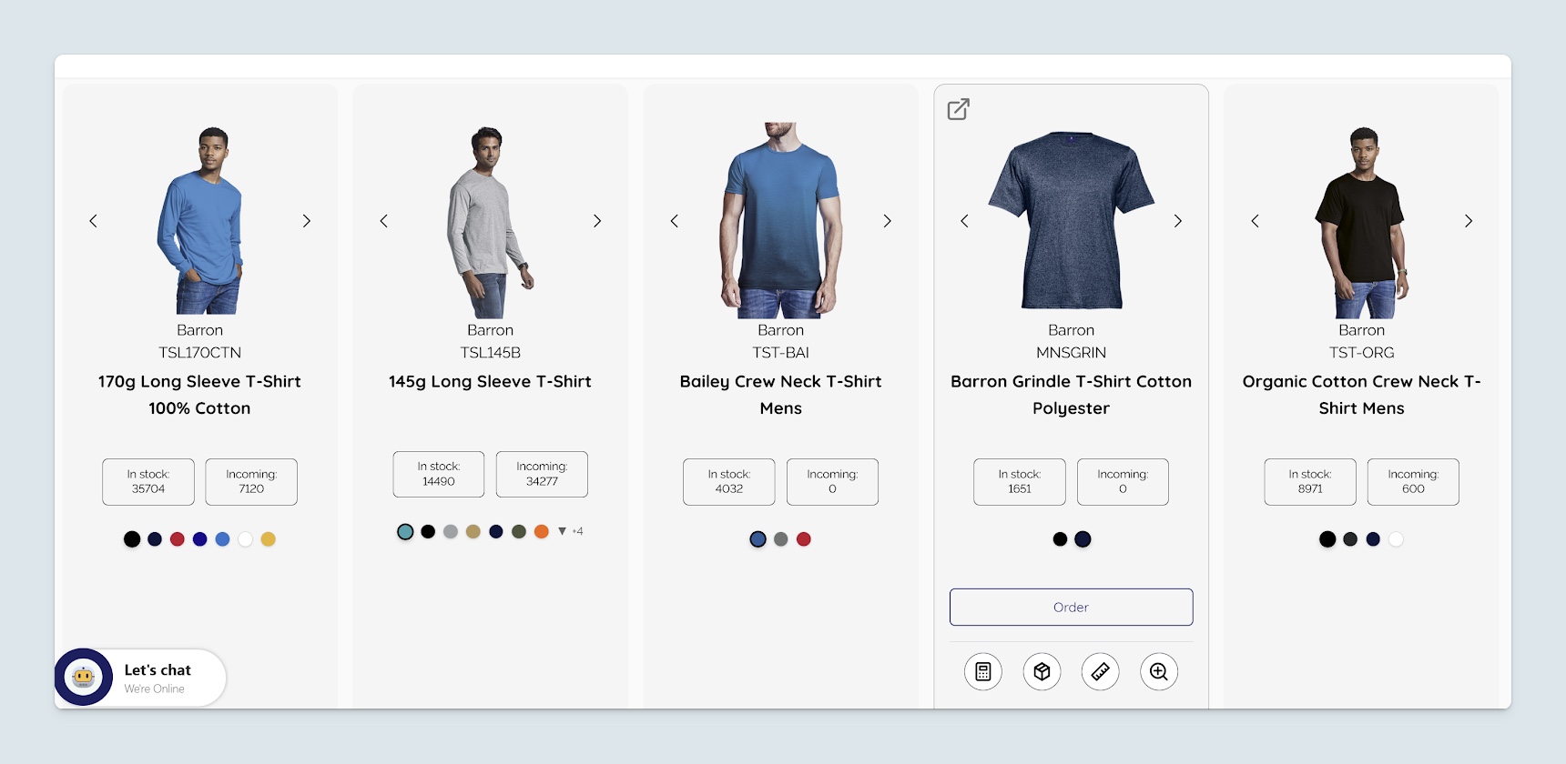 Visual Recommender’s suggestions based on style similarity.